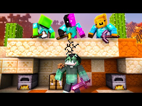 Minecraft Speedrunner VS 3 PRO Minecrafters