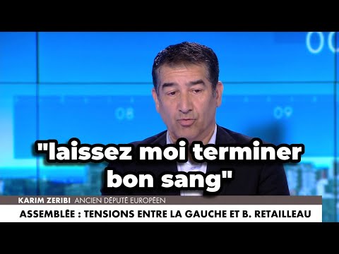 KARIM ZERIBI n'est pas tendre avec Retailleau et le faire savoir sur CNEWS