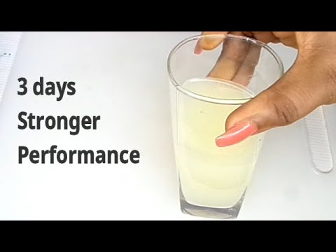 ONLY 3 INGREDIENT POWER LIKE HORSE GO FROM 3 SECONDS TO 30 MINUTES