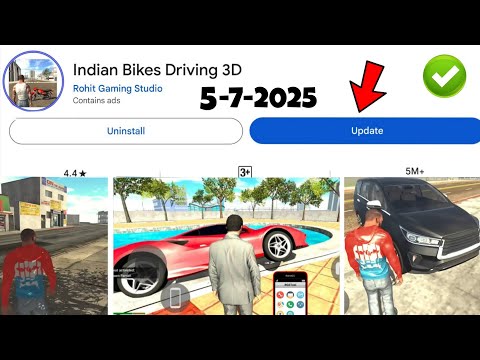 FINALLY NEW UPDATE ALL CHEAT CODES?? INDIAN BIKE DRIVING 3D NEW UPDATE 2025