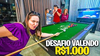 DESAFIO DA MESA DE SINUCA NA FAZENDA BLACKSTONE!  🤪👀