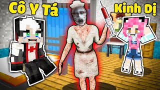 REDHOOD BỊ ÁM BỞI Y TÁ KINH DỊ TRONG MINECRAFT*MỀU KHÁM PHÁ BỆNH VIỆN MA ÁM*MỀU TỔNG HỢP Y TÁ MA