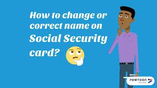 How To Change Name On Social Security Card?