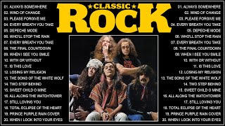 Classic Rock of the 80s and 90s - classic rock greatest hits - Aerosmith, Bon Jovi, Queen, Nirvana
