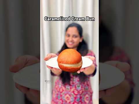 Cream Bun #selinesrecipes #bread #bun