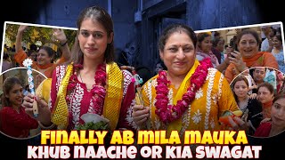 Finally ab mila mauka🙏 khub naache or kia swagat 😍