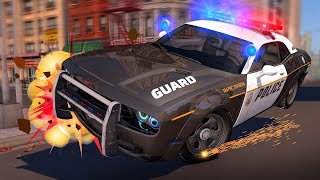 Cartoon - Police Car for kids. Sergeant cooper Police Car. Car for kids. Serial for kids.