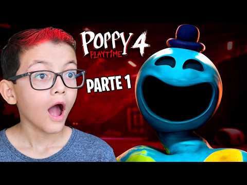 JOGANDO o NOVO POPPY PLAYTIME 4 - Fiz Amizade Com o Doey Massinha (Parte 1)