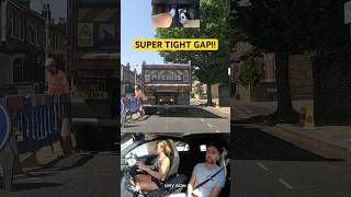 That was REALLY TIGHT!  #mocktest #funny #drivinglessons #confidence #fyp