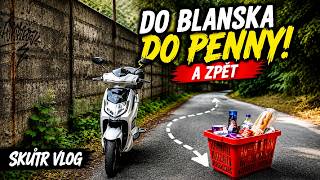 SkůtrVlog – Jedeme do PENNY a zpět | 4# | BLANSKO