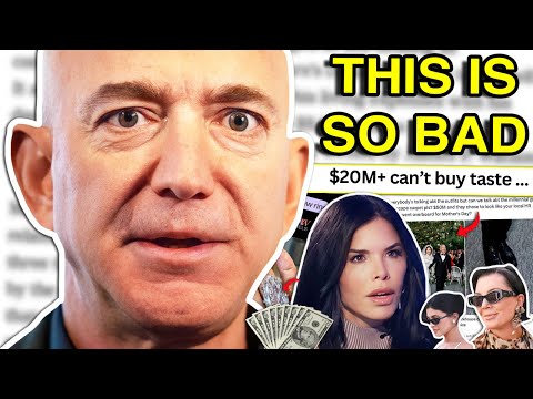 JEFF BEZOS WEDDING WAS A MESS (protestors, dress drama + more)