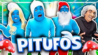 Un dia como LOS PITUFOS !! / Memo Aponte