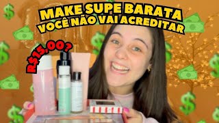 MAQUIAGEM COMPLETA COM PRODUTOS MUITO BARATOS *VALE MUITO A PENA | CAROLINA TOSCAN