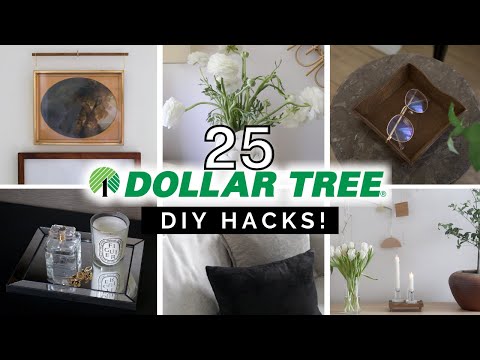 *NEW* 25 HIGH END DOLLAR TREE DIYS YOU NEED TO TRY IN 2025!