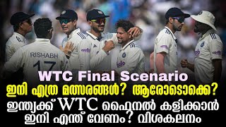 ഇനി എത്ര മത്സരങ്ങൾ? ആരോടൊക്കെ?ഇന്ത്യക്ക് WTC ഫൈനൽ കളിക്കാൻ ഇനി എന്ത് വേണം? | WTC Final Scenario