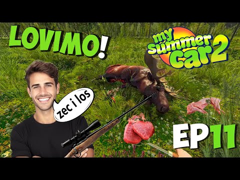 POŠLI SMO U LOV, ULOVIO ZECA & DVA LOSA *My Summer Car 2* EP11