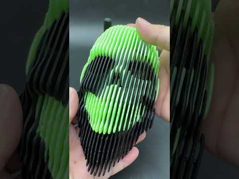 3D printing skulls glowing in the dark looks so cool#3dprinting #3dprintingtips #skulls