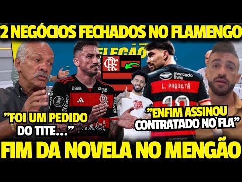MAESTRO JUNIOR CRAVOU INFO! FLAMENGO FECHA 2 NEGÓCIOS NESSA SEGUNDA DANILO PAQUETÁ CLAUDINHO NO FLA
