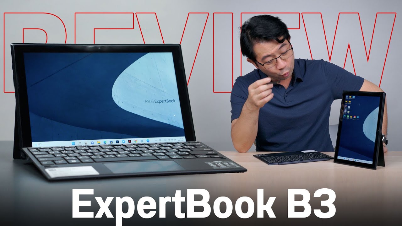 ASUS ExpertBook B3 Detachable: Tablet debuts with a 2-in-1 design