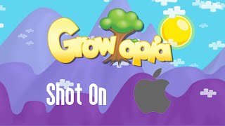 Growtopia Shot on Iphone meme