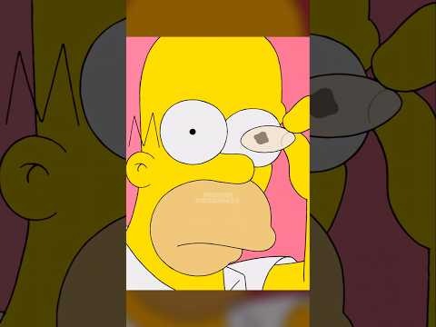 TEM ALGO DE ERRADO COM HOMER!? #simpsons #shorts