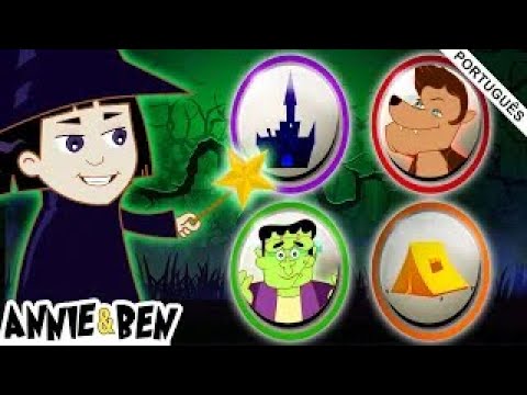 Vamos ajudar o monstro | Jogos de Halloween | Canções De Halloween | Annie e Ben