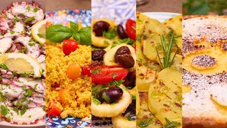 FERRAGOSTO MENU DI PESCE PER PRANZO O CENA ESTIVA TRA AMICI