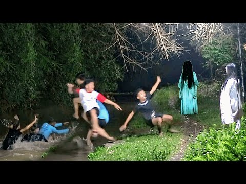 Kompilasi Prank Kuntilanak Kecebur Lucu || Super Ghost Prank Compilation