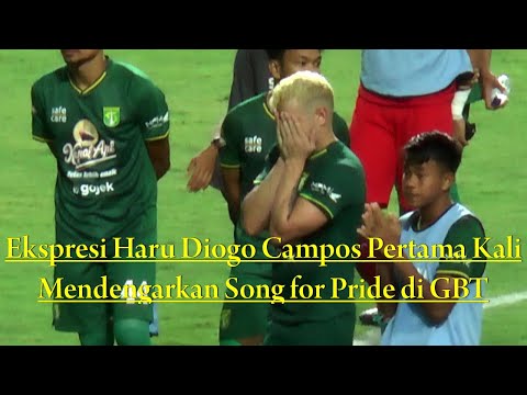 Ekspresi Haru Diogo Campos Pertama Kali Mendengarkan Song for Pride di GBT