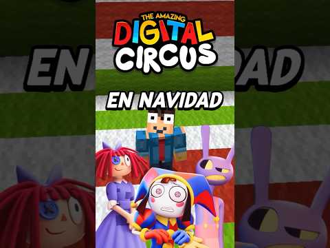 The Amazing Digital Circus pero en Navidad #youtubeshorts #theamazingdigitalcircus