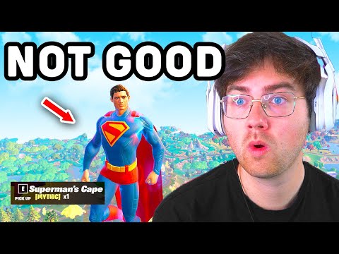 Fortnite RUINED the Superman MYTHIC...