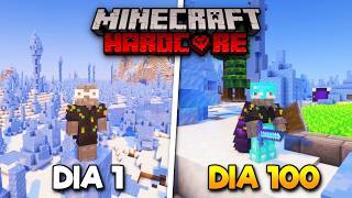 100 Días en un MUNDO de PICOS HELADOS en Minecraft HARDCORE