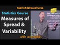 Statistical Measures and Variability