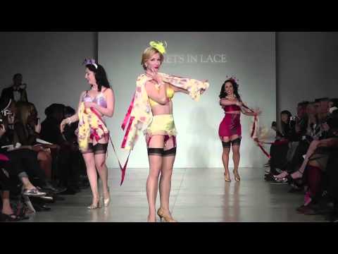 Secrets in Lace at Lingerie Fashion Week 2014 with Angie Pontani