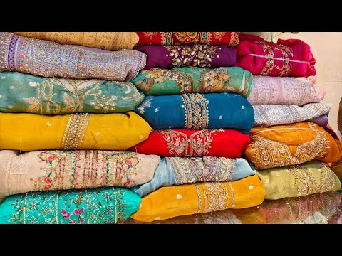 Ladies Suit Wholesale Market in Delhi || Delhi Chandni Chowk Suit Market || Ladies Suit With Price