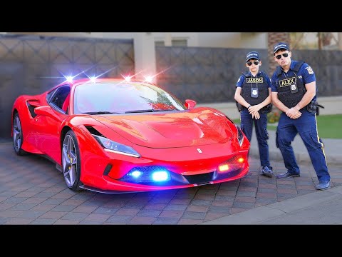 Nuova avventura poliziesca dei detective Jason e Alex👮🚓 La storia della Ferrari e del diamante