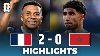 France vs Morocco Highlights 