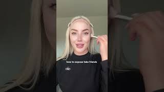 this sounds insane but hear me out#fakefriends #friendships #psychology