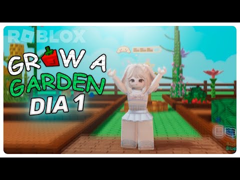 ¿El comienzo de algo NUEVO? 🚜 Mi primera vez en GROW a GARDEN