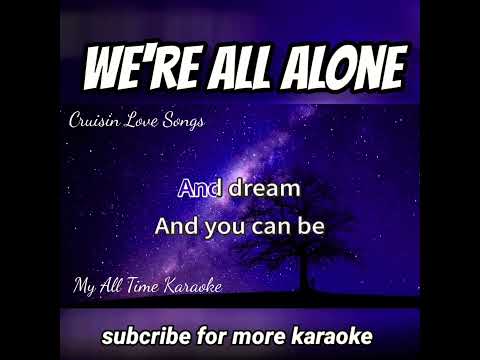 We’re all alone karaoke shorts #shorts #karaoke