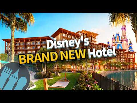 Disney World's BRAND NEW Hotel -- Island Tower at Disney's Polynesian Village Resort