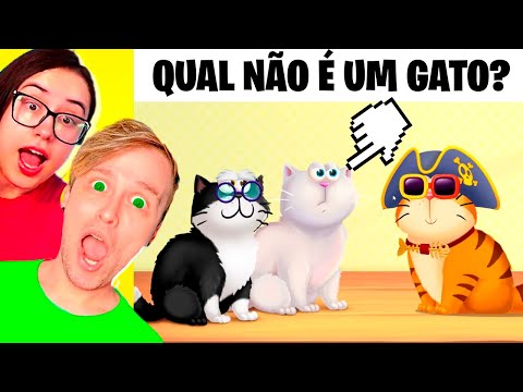 AJUDE o GATO MALVADO para VENCER! Pets Riddles: QI Quebra Cabeça