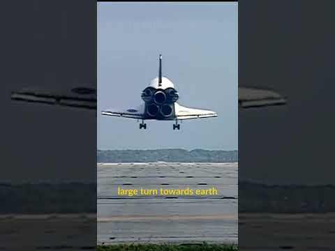 How did the SPACE SHUTTLE fly to EARTH??? #shorts
