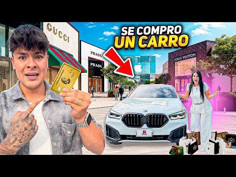 LE DOY MI TARJETA DE CRÉDITO A ADRIANA POR 24 HORAS ¡Y SE COMPRÓ UN CARRO! 😱💳