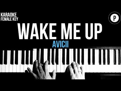 Avicii – Wake Me Up Karaoke Slower Acoustic Piano Instrumental Cover Lyrics FEMALE / HIGHER KEY