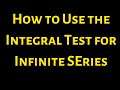 Integral Test for Series Convergence