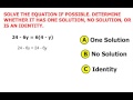 Understanding Identity Equations and Distributive Property