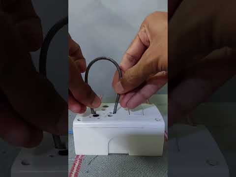Fictional Video, Not Real, Connecting phase and neutral wires causes a short circuit.