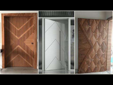 Beautiful Wooden Door Design Ideas For Modern Home Main Entrance Doors Wood Crafting Door Ideas - P2