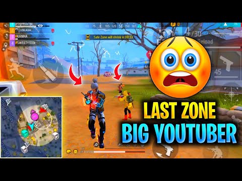 Last Zone Fight Big Youtubers 🥵 | Most Hard Situation No Medkit 😨 #shorts #short